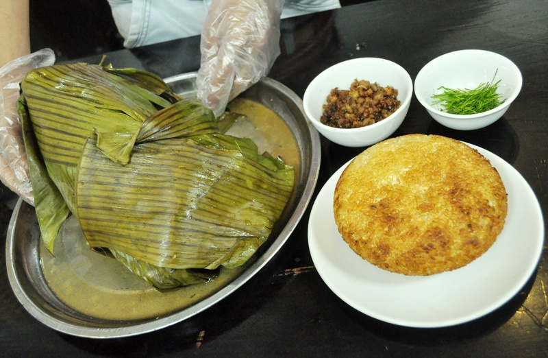 vien xoi ga boc la sen anh 5